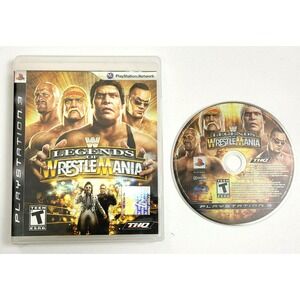 WWE LEGENDS‎ OF WRESTLEMANIA - PLAYSTATION 3 - GAME & CASE